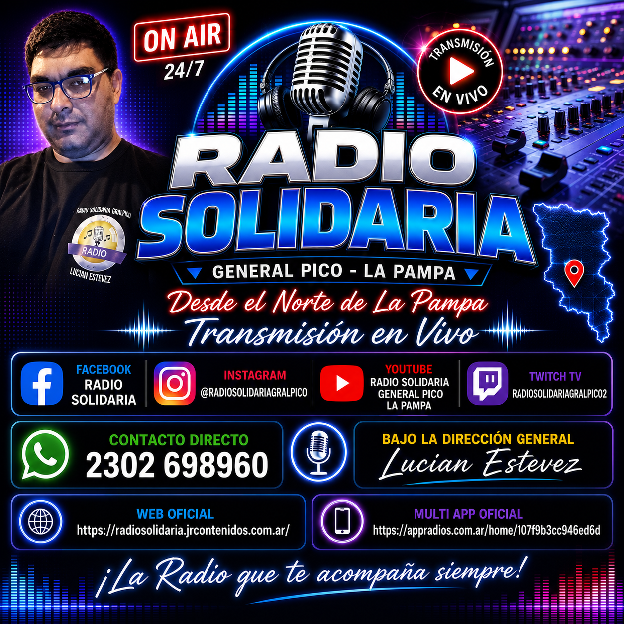 Radio Solidaria Gral. Pico